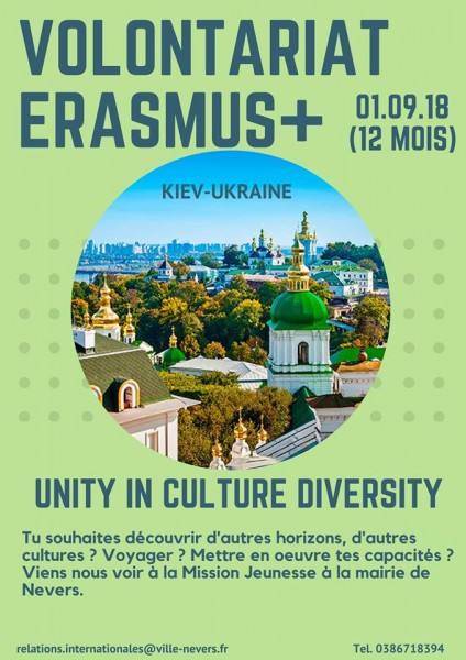Volontariat en Ukraine :